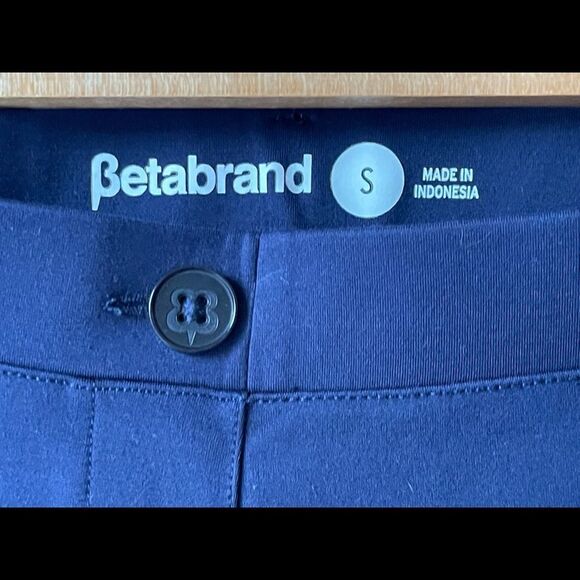 BATABRAND navy skinny pants size small - Picture 4 of 8